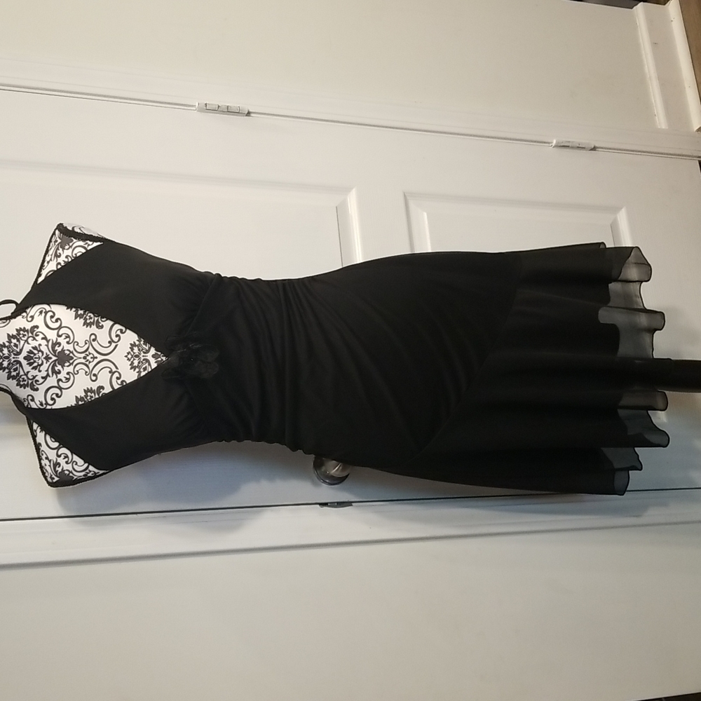 Ruby Rox Halter Black Dress